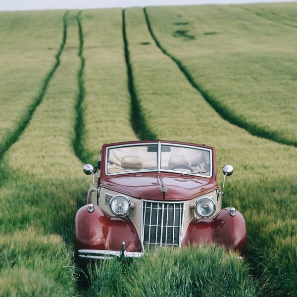 Retro automobilis laukuose (JG00001403) - Image 3