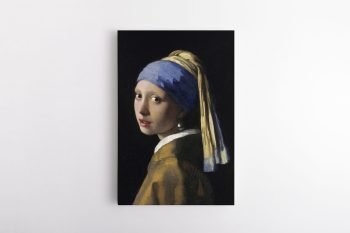 Mergina su Perlo auskaru (Johannes Vermeer reprodukcija) (JG00001431)