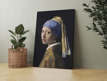 Mergina su Perlo auskaru (Johannes Vermeer reprodukcija) (JG00001431) - Image 2