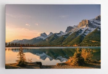 Saulėtekis ežere su kalnais (JG00000146) - Image 3