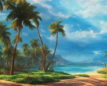 Tropikų iliustracija (JG00000149) - Image 4