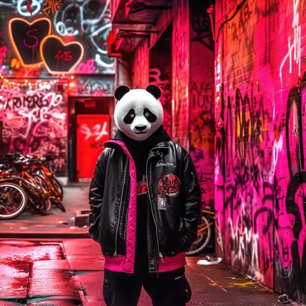 Cyber Punk panda (JG00001621) - Image 3