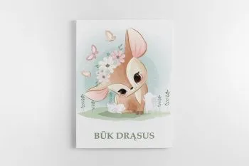 Būk drąsus - motyvuojantis paveikslas vaikams (JG00001716)
