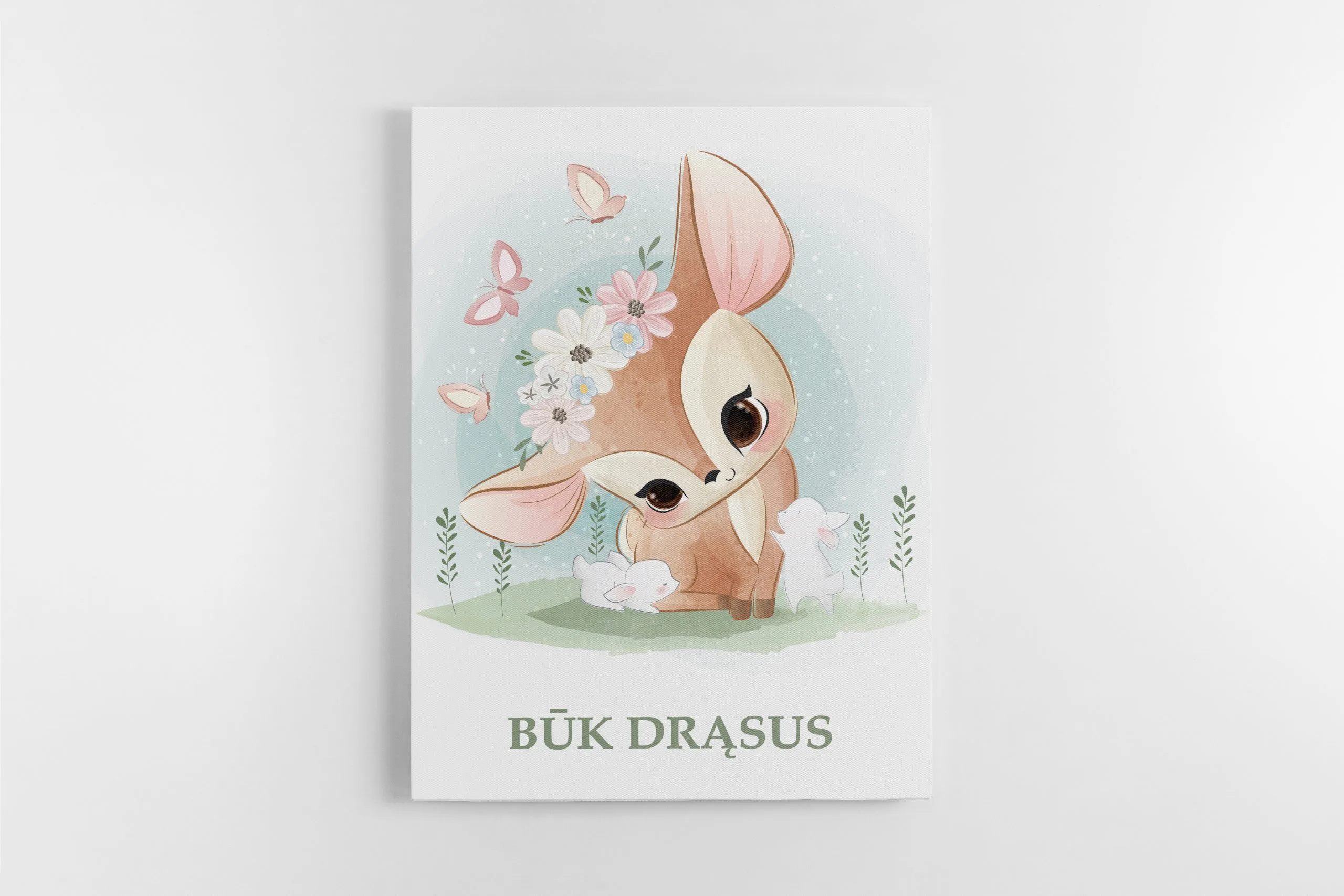 Būk drąsus - motyvuojantis paveikslas vaikams (JG00001716) - Image 1