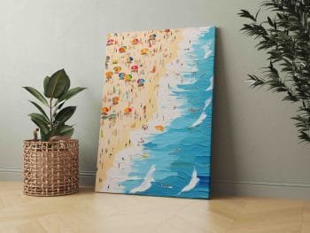 Vasaros paplūdimys Nicoje (JG00002164) - Image 3