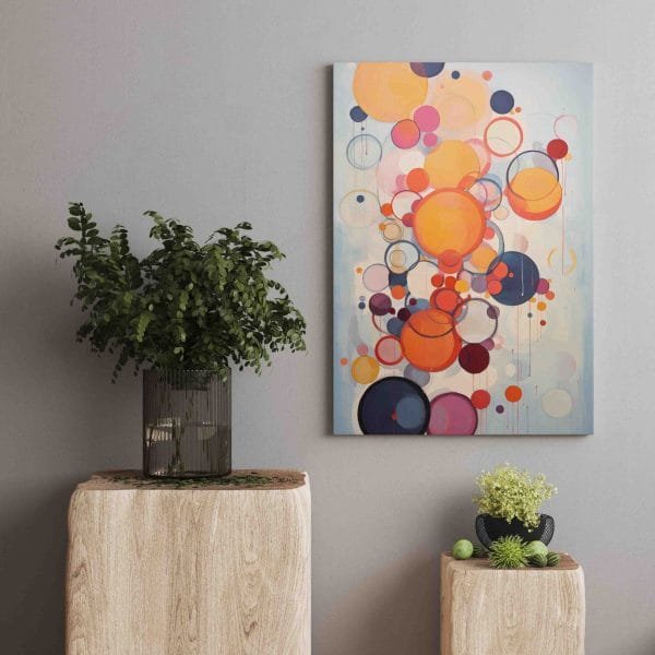 Abstraktus paveikslas Abstrakcija 3 (JG00002179) - Image 2