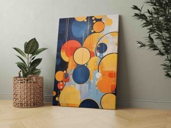 Abstraktus paveikslas Abstrakcija 4 (JG00002195) - Image 3