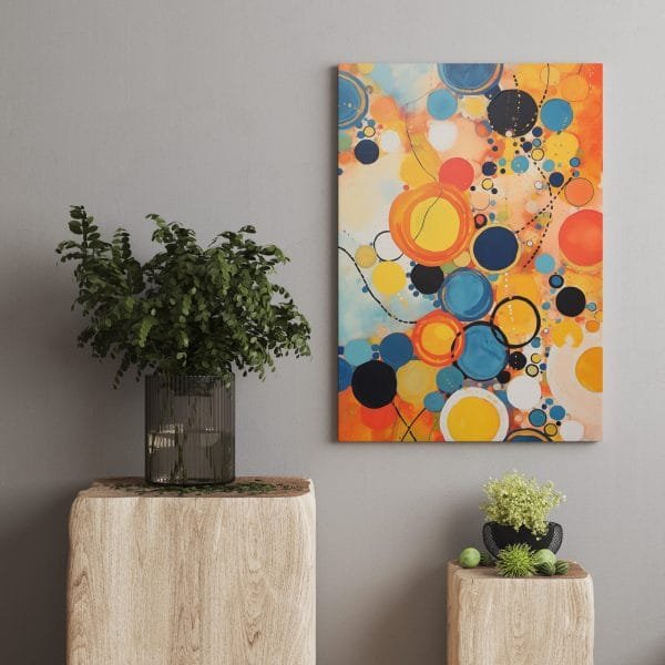 Abstraktus modernus paveikslas Abstrakcija 5 (JG00002196) - Image 2