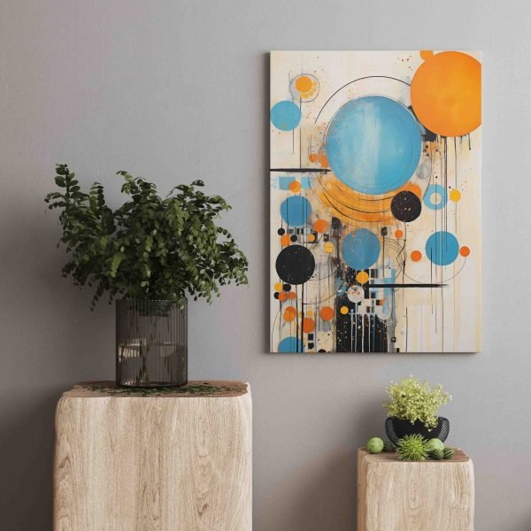 Abstraktus modernus paveikslas Abstrakcija 6 (JG00002221) - Image 3