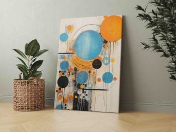 Abstraktus modernus paveikslas Abstrakcija 6 (JG00002221) - Image 2