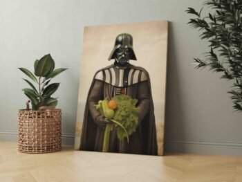 Dartas Veideris su daržovėmis rankose (JG00002252) - Image 3