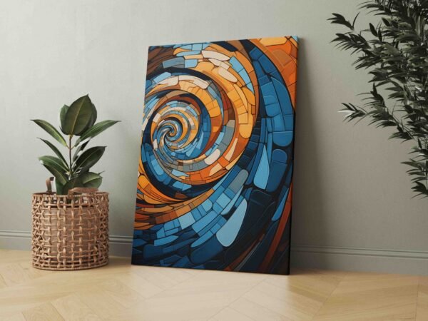 Abstraktus paveikslas - Sūkurys (JG00002259) - Image 2