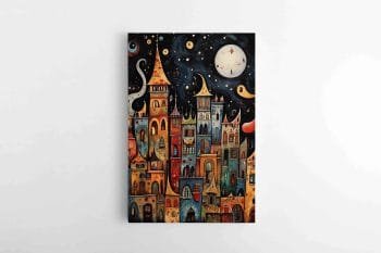 Abstraktus paslaptingas miestelis 3/3 (JG00002263)