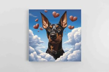 Įsimylėjęs šunelis myli skaniukus (JG00002267)