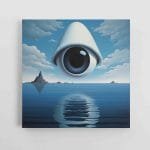 Ekspresionizmo paveikslas Akis Jūroje(JG00002270)