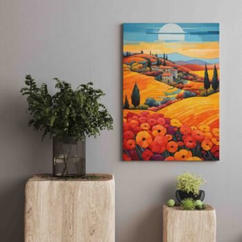 Abstraktus Italijos peizažas 1/4 (JG00002273) - Image 2