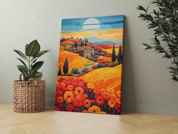 Abstraktus Italijos peizažas 1/4 (JG00002273) - Image 3