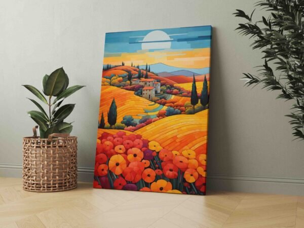 Abstraktus Italijos peizažas 1/4 (JG00002273) - Image 3