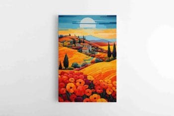 Abstraktus Italijos peizažas 1/4 (JG00002273)