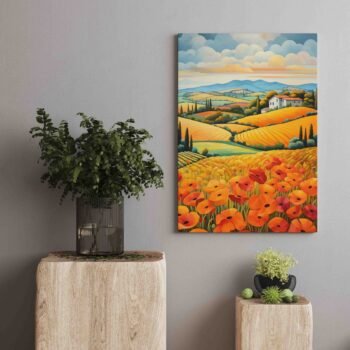 Abstraktus Italijos peizažas 2/4 (JG00002274) - Image 3