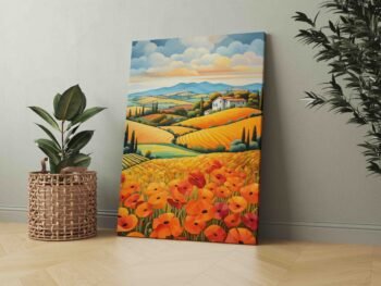 Abstraktus Italijos peizažas 2/4 (JG00002274) - Image 2