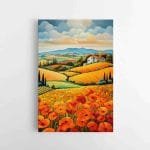 Abstraktus Italijos peizažas 2/4 (JG00002274)