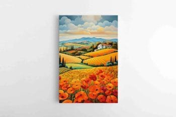 Abstraktus Italijos peizažas 2/4 (JG00002274)