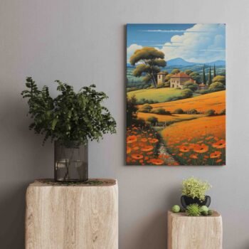 Abstraktus Italijos peizažas 3/4 (JG00002275) - Image 4