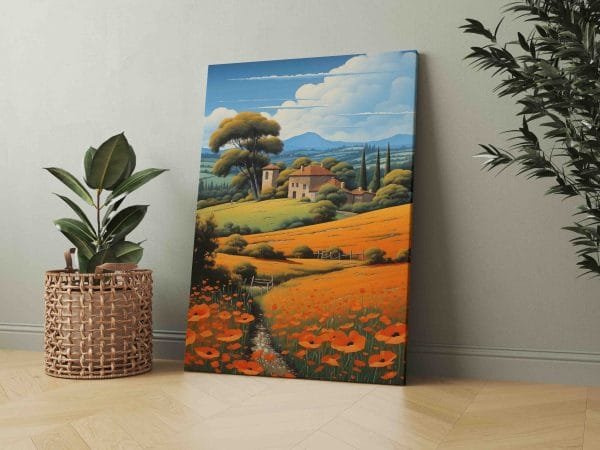 Abstraktus Italijos peizažas 3/4 (JG00002275) - Image 5