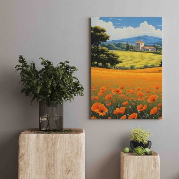 Abstraktus Italijos peizažas 4/4 (JG00002276) - Image 2