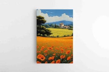 Abstraktus Italijos peizažas 4/4 (JG00002276)