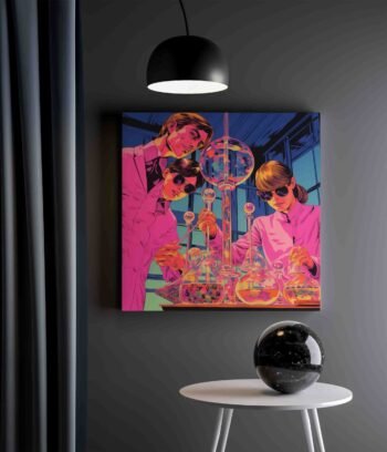 Retro Futuristiniai mokslininkai (JG00002281) - Image 2