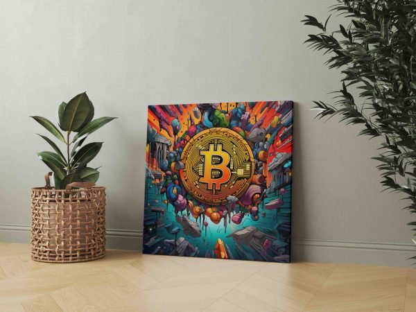 Bitcoin monetos Iliustracija (JG00002293) - Image 2