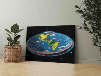 Pop Art Plokščia žemė (JG00002297) - Image 2