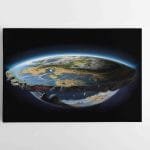 Plokščia žemė iš kosmoso 1 (JG00002298)