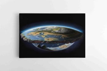 Plokščia žemė iš kosmoso 1 (JG00002298)