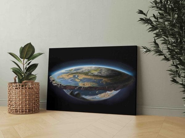 Plokščia žemė iš kosmoso 1 (JG00002298) - Image 2