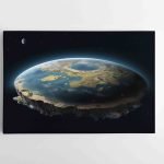 Plokščia žemė iš kosmoso 2 (JG00002299)