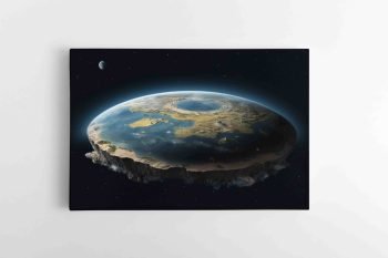 Plokščia žemė iš kosmoso 2 (JG00002299)