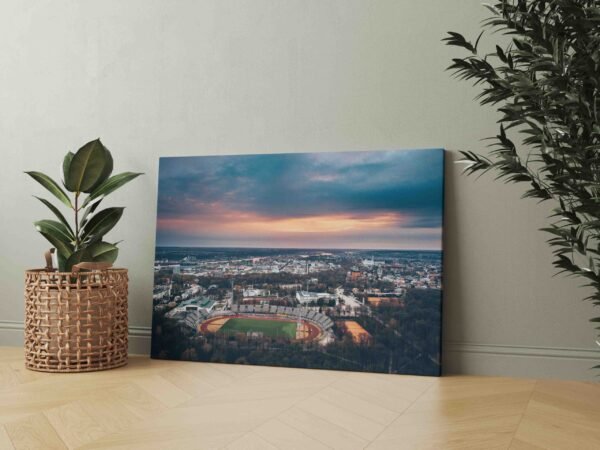 Senasis Dariaus ir Girėno futbolo stadionas su Kauno sporto Hale (JG00002309) - Image 2