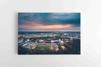 Senasis Dariaus ir Girėno futbolo stadionas su Kauno sporto Hale (JG00002309)