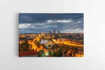 Vilniaus panorama nuo Gedimino kalno (JG00002327)