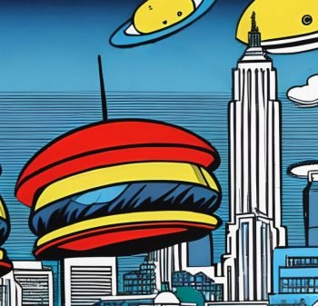 Pop Art Mėsainių ataka (JG00000385) - Image 3