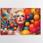 Moteris spalvose (JG00000414)