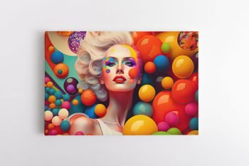 Moteris spalvose (JG00000414)