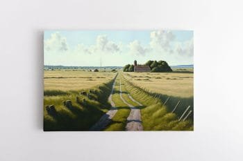 Romantiškas kaimo peizažas (JG00000528)