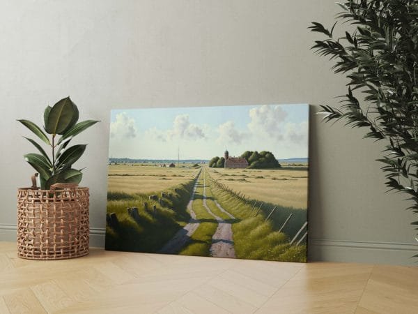 Romantiškas kaimo peizažas (JG00000528) - Image 2