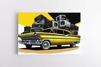 Car with audio speakers (JG00000760)