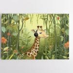 Linksmoji žirafa. Paveikslas vaikams (JG00000779)