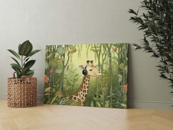 Linksmoji žirafa. Paveikslas vaikams (JG00000779) - Image 2
